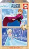 Drevené puzzle 2 x 25 dielov Frozen Educa 16801 Náhľad obrázku produktu 1