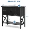 150-200l Aquarium Stand 2-st?ckiger Schwerlast Metall Produktbild-Vorschau 2
