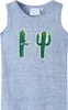 Kinder-Tanktop Blau Melange 128 Produktbild-Vorschau 1