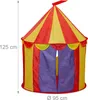 Relaxdays Dětský stan Cirkus, pro děti, dětský stan Cirkus Náhled obrázku produktu 4