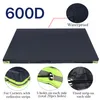 Anhängerplane Flachplane 215x125x13cm Anhängerabdeckung PVC Produktbild-Vorschau 3