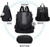Damen Rucksack Wasserdicht Nylon Schultaschen Produktbild-Vorschau 4
