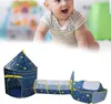 3-In-1 Kinder Zelt Ball Pool Krabbeltunnel Sternenhimmel Produktbild-Vorschau 5