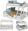 Etagenbett Vitalispa Everest Weiß 140x200 / 90x200 cm mit Produktbild-Vorschau 8