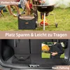 UISEBRT Set de 2 sacs en feutre pliables pour bois de Voir les images du produit 6