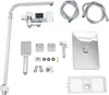 A collection of shower system components laid out on a white background. Náhled obrázku produktu