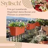 Blumenkasten Balkon Balkonkasten mit Halterung Pflanzkasten Produktbild-Vorschau 4