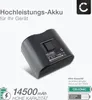 CELLONIC 1x Akku für Haustechnik Kompatibel mit DAITEM Produktbild-Vorschau 2