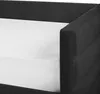 BELIANI Łóżko dzienne czarne welurowe 90 x 200 cm leżanka Podgląd zdjęcia produktu 10