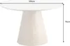 riess-ambiente Runder Esstisch UNIQUE 120cm weiß natur Produktbild-Vorschau 11