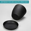 BELLE VOUS 5X Blumentopf für Zimmerpflanzen - Ø 14 cm Produktbild-Vorschau 3