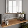 miroir mural Vicco Orlando Anthracite/chêne doré 57x60cm Voir les images du produit 4