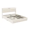CDGlobal Polsterbett 160x200cm Doppelbett mit Produktbild-Vorschau 9