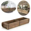 LS-LebenStil Holz Ziegelform Unika 57x15cm Braun ECHTE ALTE Produktbild-Vorschau 1