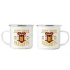 Just here for the presents Emaille-Tasse Weihnachten Produktbild-Vorschau 3