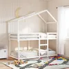 vidaXL Dach für Kinderbett Weiß 213x95,5x144,5 cm Produktbild-Vorschau 2