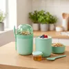 Set di 4 contenitori per cereali da portare con sé, con 3 Anteprima dell’immagine prodotto 2