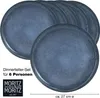 Moritz & Moritz VIDA 6tlg Dinner Teller Blau Geschirr Set Produktbild-Vorschau 5