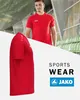 Tričko Jako One - červené, veľkosť: 3XL Náhľad obrázku produktu 4