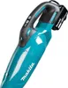 A teal and black cordless vacuum cleaner with a battery pack attached. Podgląd zdjęcia produktu