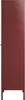 A side view of a bordeaux red cabinet on a white background. Náhľad obrázku produktu