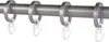 Gardinenstange Set, 1-läufig, ⌀ 19 mm, 240 cm, silber + Produktbild-Vorschau 6