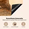 KitchenYeah© Herdabdeckplatte Katze - Kätzchen - Schwarz , Produktbild-Vorschau 5