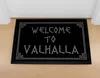 Fußmatte mit Spruch Welcome to Valhalla Wikinger Viking Produktbild-Vorschau 2