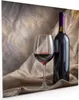 Küchenrückwand Spritzschutz Glas mit Motiv Wein mit Glas 40 Produktbild-Vorschau 1