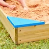 Sandkasten mit Abdeckung  Braun Produktbild-Vorschau 5