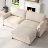 Merax Cloud Sofa 3-Sitzer, Modulares Ecksofa Mit Produktbild-Vorschau 6