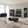 Wandboard in Indigo blau 120 cm LAURO-161 Produktbild-Vorschau 2