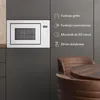 Klarstein Velaire mikrofalówka do zabudowy 60 cm z grillem Podgląd zdjęcia produktu 6