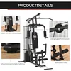 HOMCOM Gym Kraftstation Fitnessstation Multigym inkl. 45kg Produktbild-Vorschau 4
