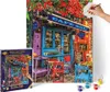 MNZ Buntes Café 40x50 cm – Malen nach Zahlen mit Produktbild-Vorschau 2