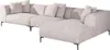 HOME DELUXE Ecksofa TORINO - Farbe: Beige, Ausführung: Produktbild-Vorschau 11