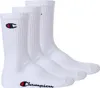 Champion Uni Socken, 3 Paar - Crew Socken Basic Weiß EU Produktbild-Vorschau 1