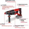 Einhell TP-HD 18/26 D Li BL - Solo, Čierna, Červená, Náhľad obrázku produktu 13