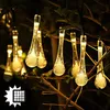 Girlanda Solarna Wisząca 20x ŁEZKI Lampa Ogrodowa LED Sople Podgląd zdjęcia produktu 5
