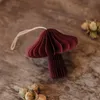 Papieranhänger Pilz - bordeaux Produktbild-Vorschau 2