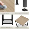 Table d’appoint DERBY 45,5x45,5x55,5cm - Bois clair Voir les images du produit 4