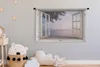 MuchoWow® Wandteppich Wandbehang Aussicht - Strand - Palme Produktbild-Vorschau 3