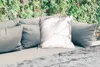 MuchoWow® Outdoor Kissen - Marmor - Gold - Weiß - Stein - Produktbild-Vorschau 2