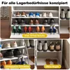 Clinvia Schuhbank mit Stauraum, Flurbank Weiß, 100x30x52cm, Produktbild-Vorschau 5