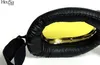Motorradbrille Fliegerbrille Chopper Biker schwarz mit gelb Produktbild-Vorschau 4