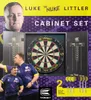 Target Darts Luke Littler Dartboard Kabinett Set mit Sisal Produktbild-Vorschau 5