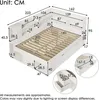 Flieks Jugendbett 140x200cm mit USB & Typ-C, Kinderbett Produktbild-Vorschau 7