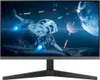 A computer monitor displaying a space battle scene with a spaceship and planets. Anteprima dell’immagine prodotto