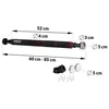 Barra fitness per trazioni 60-85 cm NS-311 Anteprima dell’immagine prodotto 7