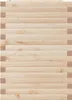 The Living Store Pflanzkübel 50x50x68,5 cm Massivholz Produktbild-Vorschau 7